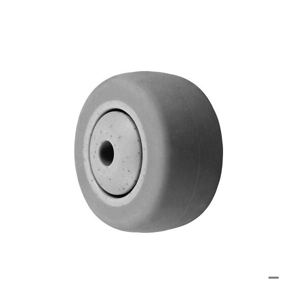 Durastar Wheel; 2.5X1.25 Duratek Rubber; 3/8 Precision Ball Bearing; Thread Gua 2514PPR35X - main